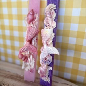 Αρωματικό κερί με θέμα την γοργόνα