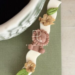 Πασχαλινή λαμπάδα λιονταράκι