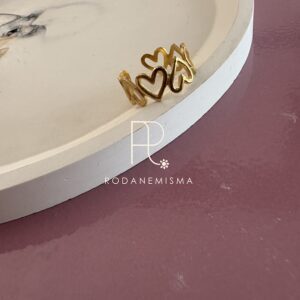 Alternative view of Δακτυλίδι καρδιές